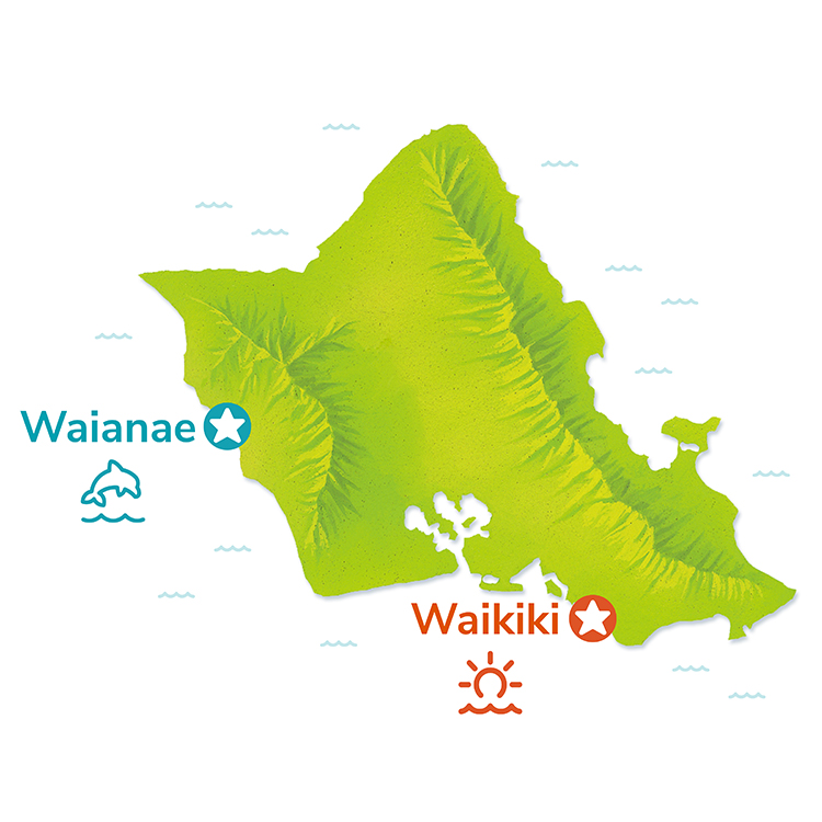 Dolphin-Star-Waianane-Waikiki-Location